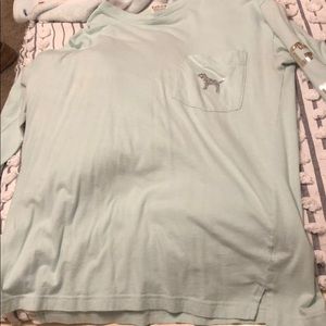 Long sleeve pink shirt